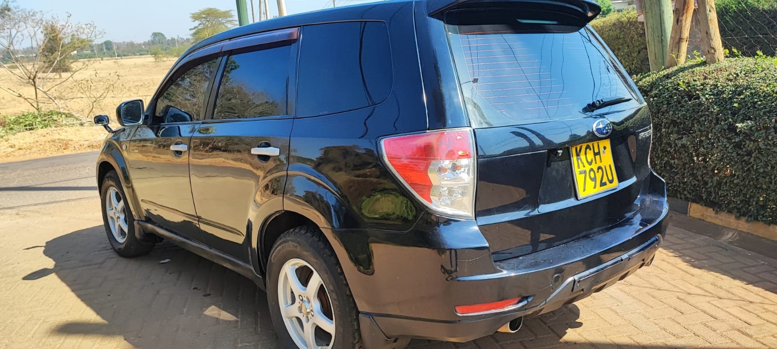Subaru Forester 2009 black You Pay 20% Deposit Trade in Ok Cheapest