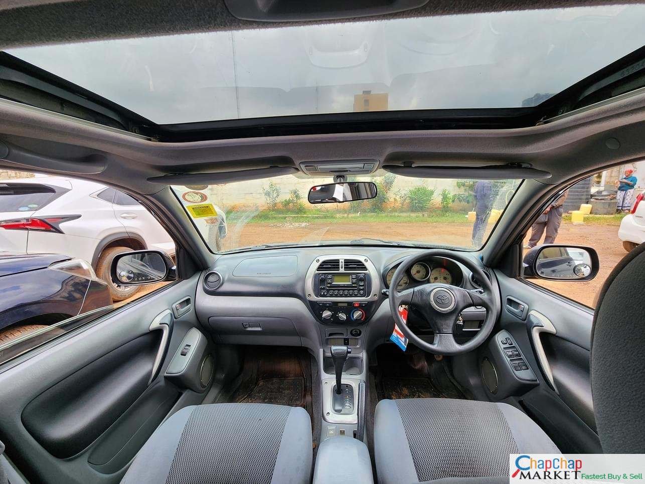Toyota RAV4 with sunroof