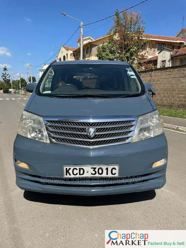 Cheapest Reliable Van Alphard Noah Voxy For Hire Lease Rental Self Driven Service in Kenya