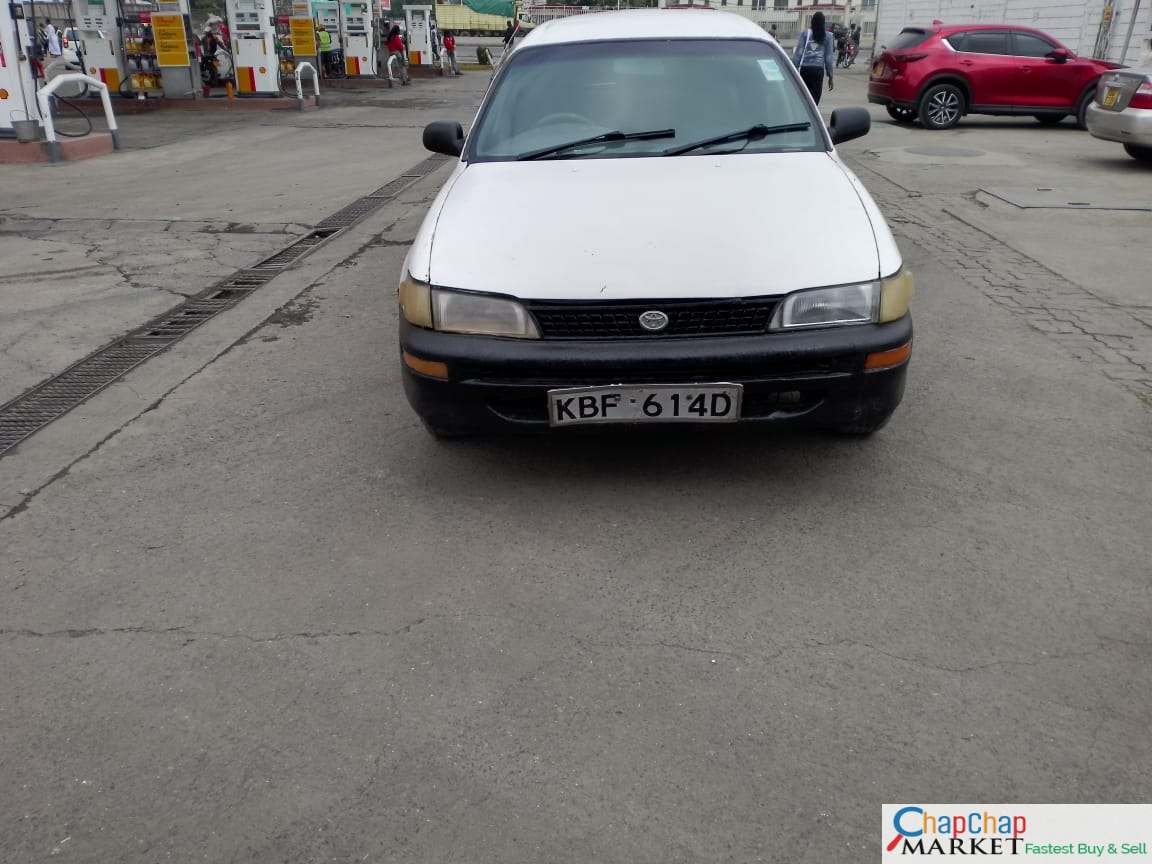 Toyota Corolla for sale in Kenya DX 330K ONLY KBF Pay 30% Deposit Trade in OK EXCLUSIVE