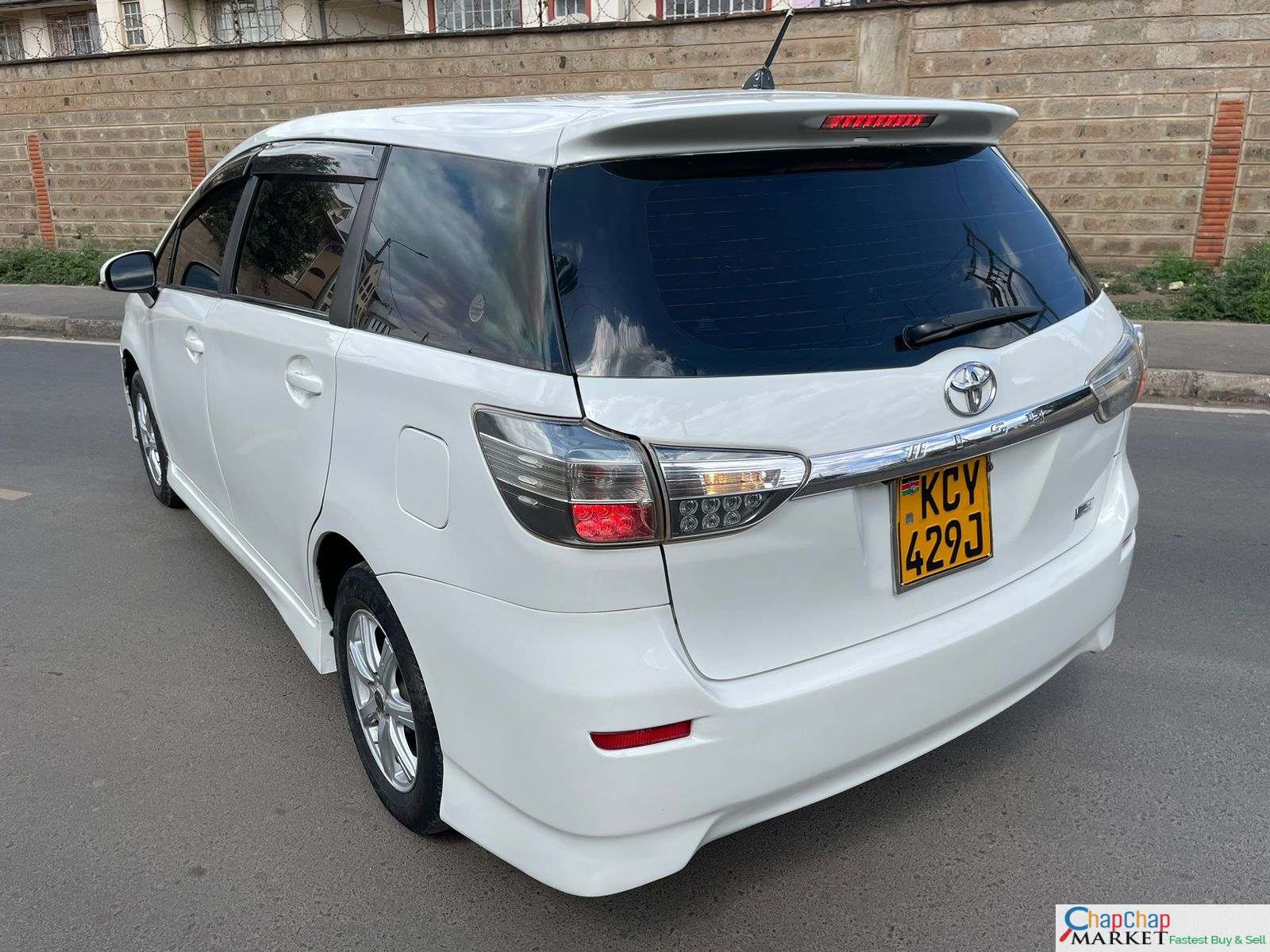 Toyota WISH for sale in Kenya You Pay 30% Deposit Trade in EXCLUSIVE Hire Purchase Installments bank finance Ok