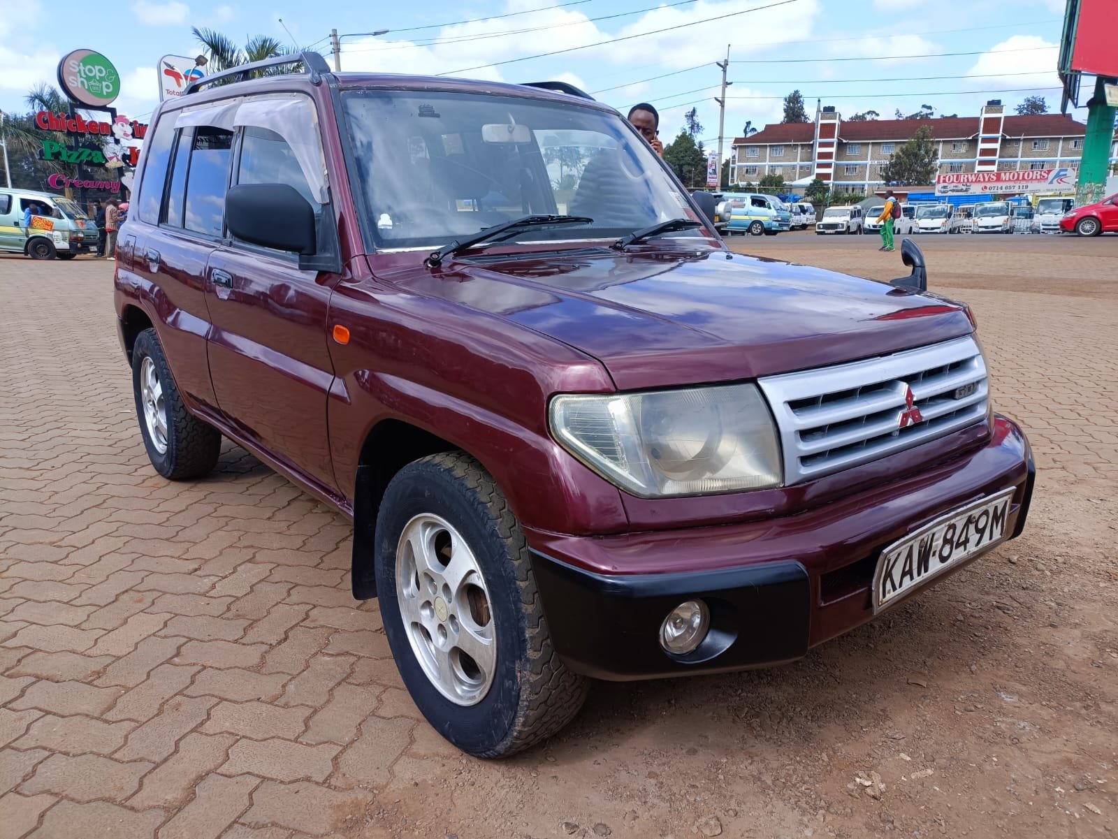 Mitsubishi Pajero IO for sale in Kenya 299K ONLY 30% Pay Deposit Trade in Ok Hot Deal (SOLD)