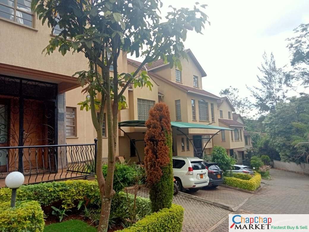 Private: Stunning and Luxurious 4 Bedrooms Townhouse In Westlands