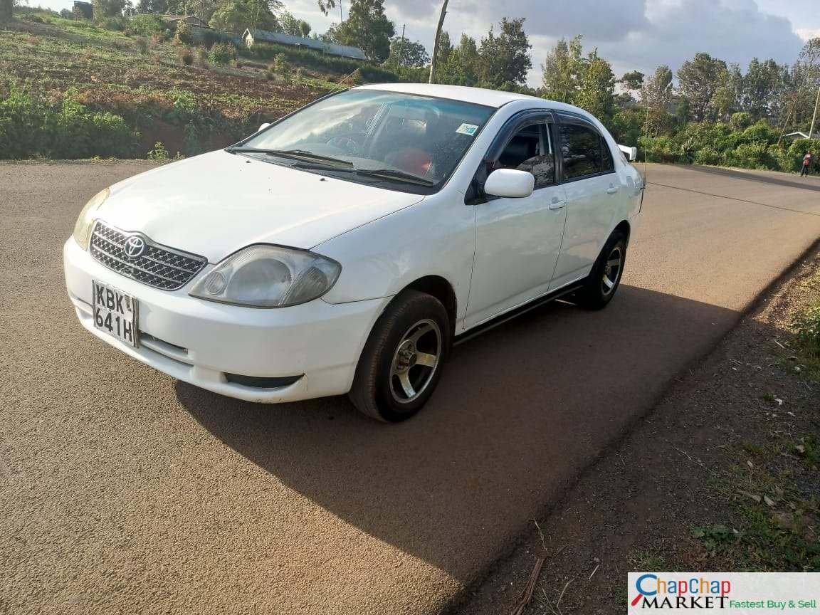 Toyota Corolla NZE QUICKEST SALE You Pay 30% Deposit Trade in OK nze for sale in kenya hire purchase installments EXCLUSIVE