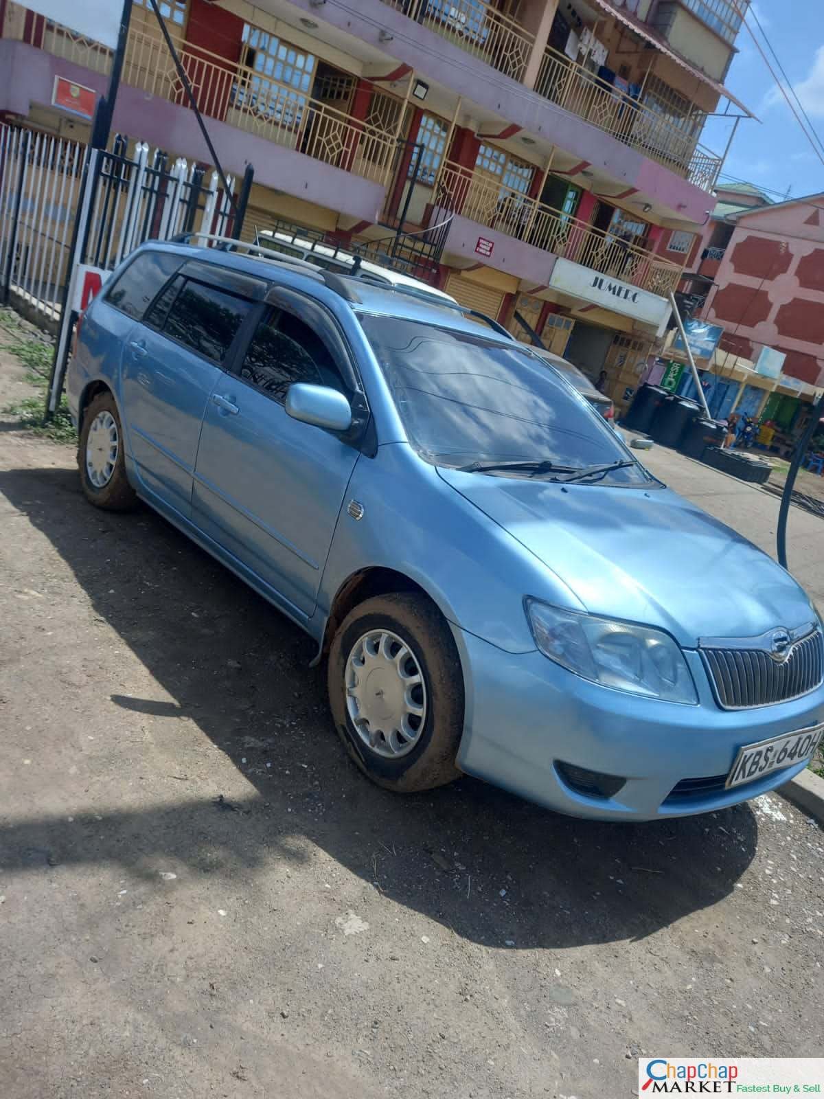 Toyota fielder Kenya QUICK SALE You Pay 30% Deposit Trade in OK Wow hire purchase installments mataa kwa boot