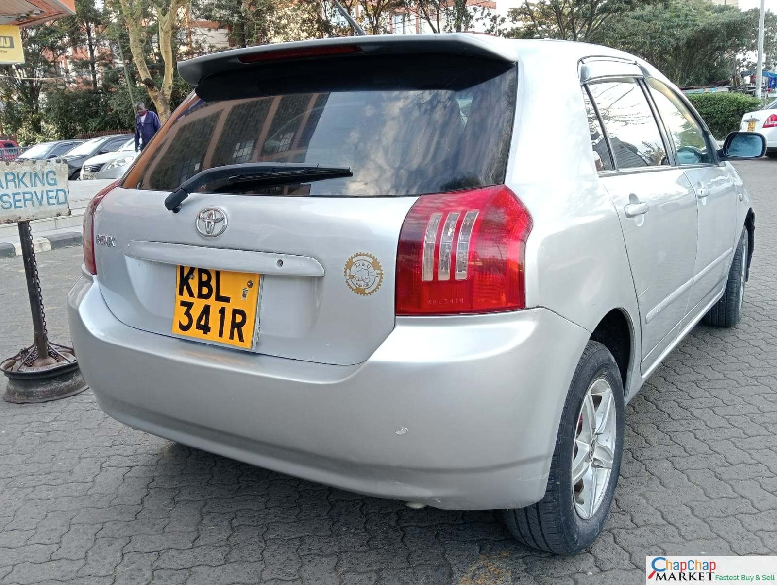 toyota RUNX Allex for sale as new hire purchase installments