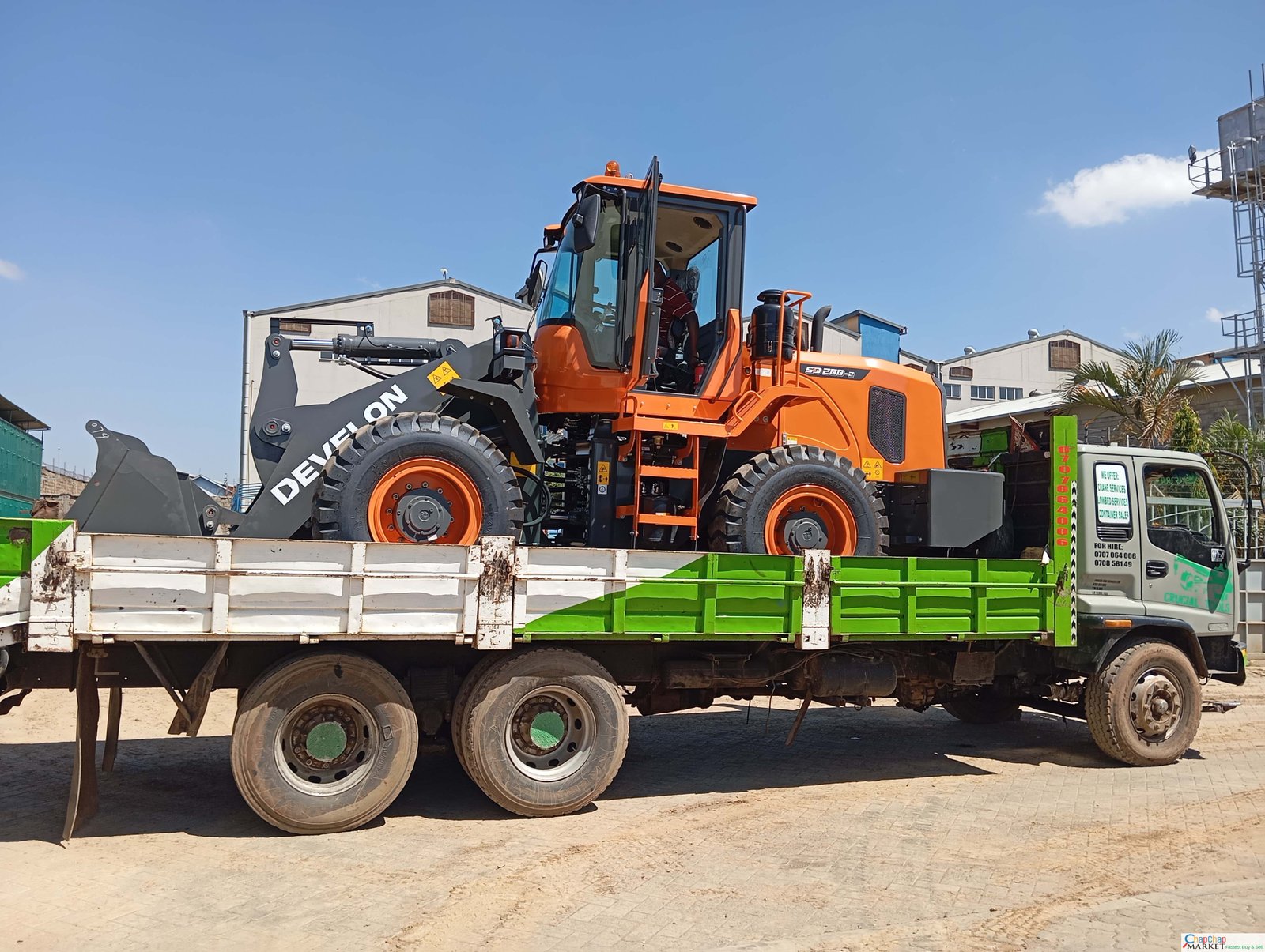 Brand new excavator wheel loaders and backhoe available call 0717455215