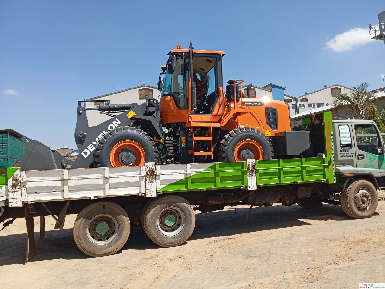 Brand new excavator wheel loaders and backhoe available call 0717455215
