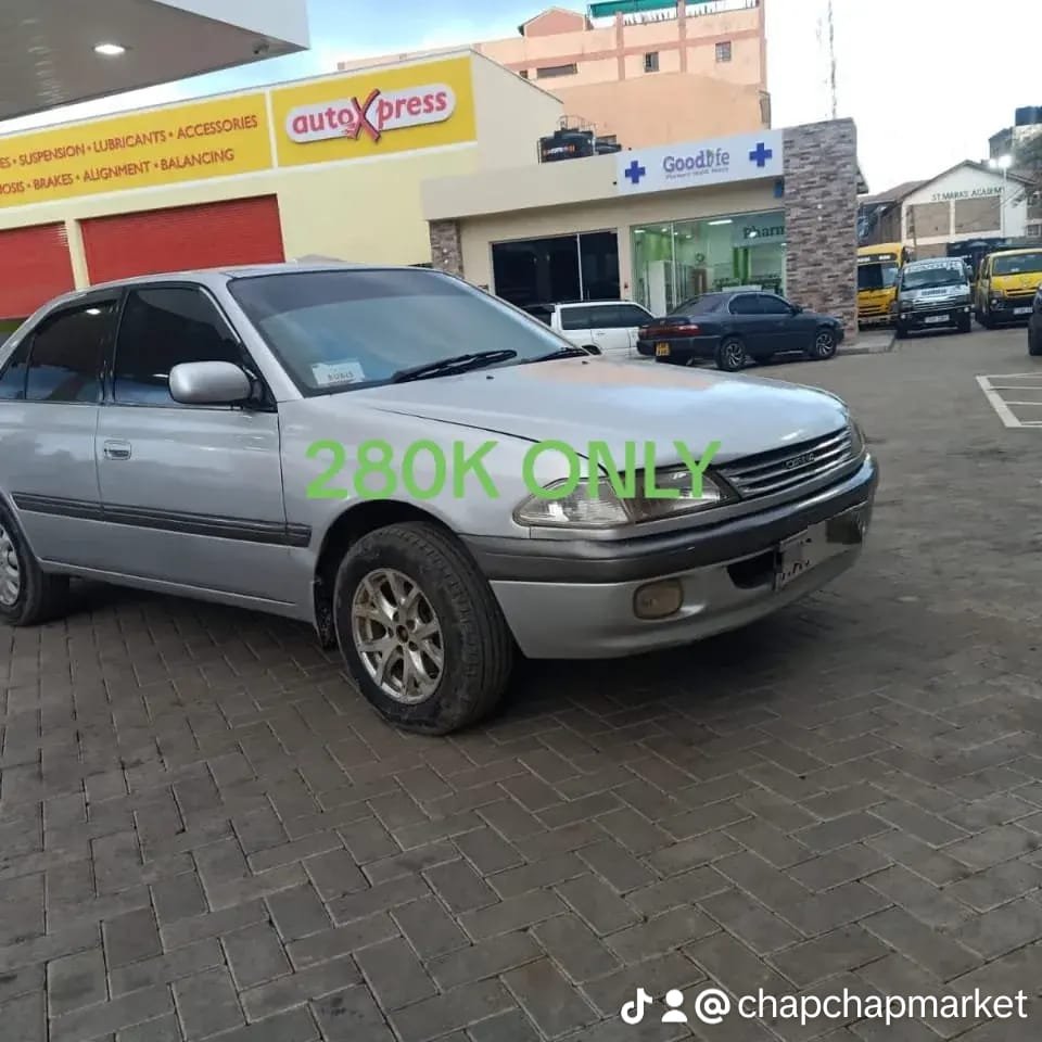 Toyota Carina CHEAPEST 290K Only You pay 30% Deposit Trade in Ok For Sale in Kenya exclusive
