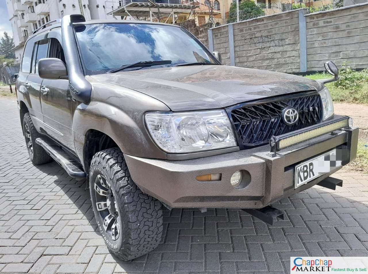 Toyota Land Cruiser 100 series AMAZON 4.2 DIESEL  100 SERIES You Pay 30% Deposit Trade in Ok EXCLUSIVE hire purchase installments Kenya 🔥 manual