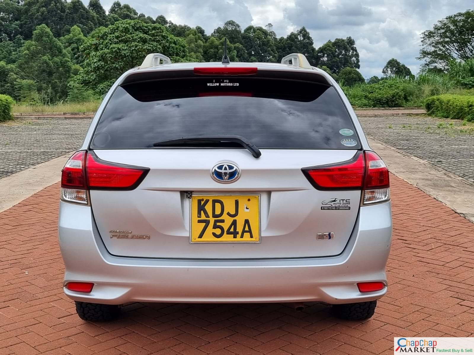 Toyota fielder 🔥 2017 You Pay 30% Deposit Trade in OK Wow hire purchase installments