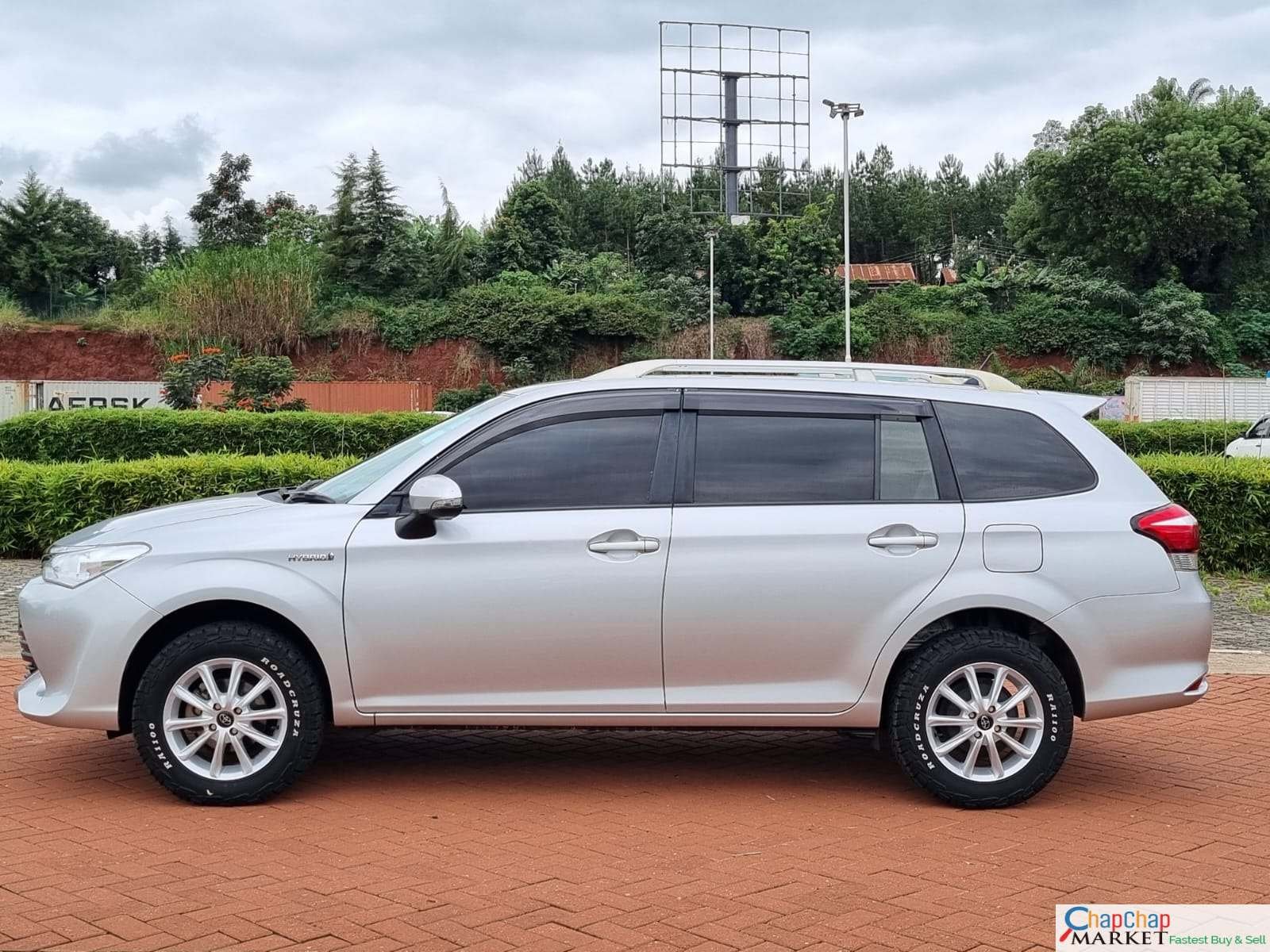 Toyota fielder 🔥 2017 You Pay 30% Deposit Trade in OK Wow hire purchase installments
