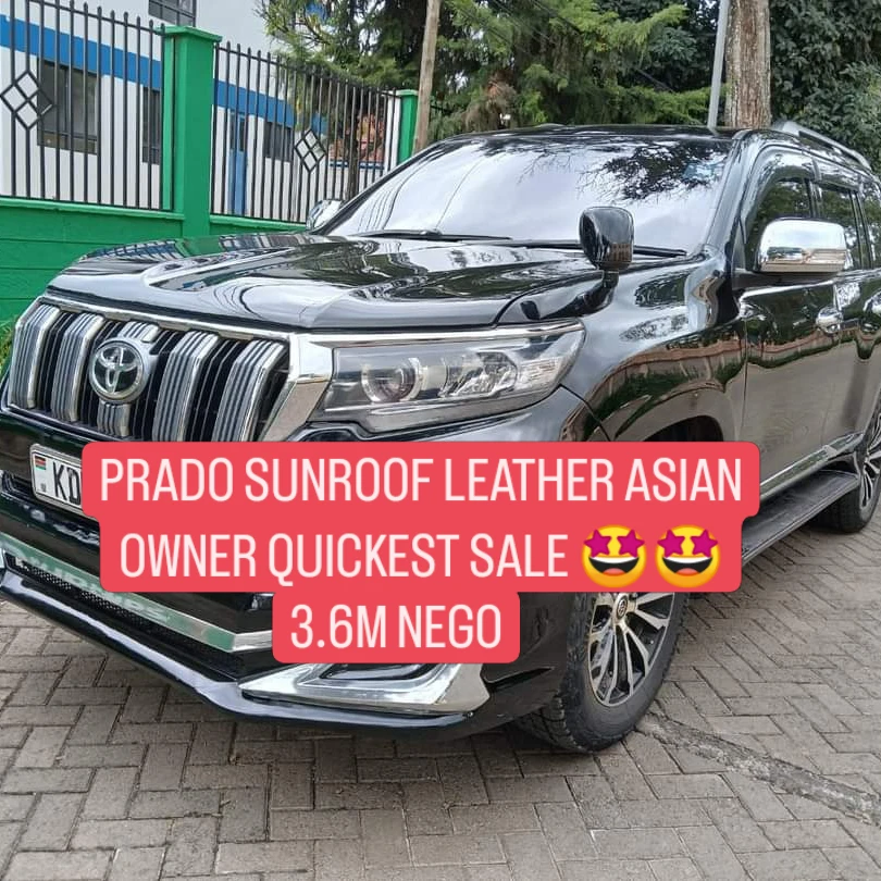 Toyota Prado asian owner QUICKEST SALE 🔥 You PAY 30% Deposit INSTALLMENTS