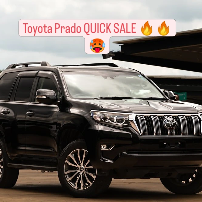 Car/motor vehicle Cars For Sale in Kenya-Toyota PRADO 2018 Sunroof Quick SALE TRADE IN OK EXCLUSIVE! Hire purchase installments new arrival 6