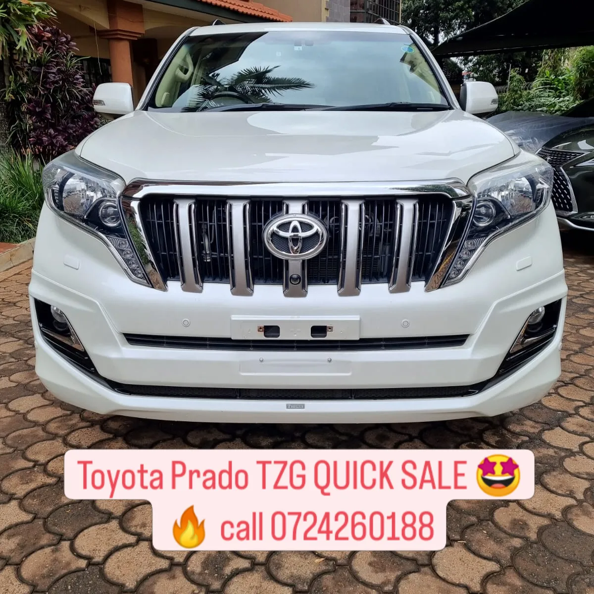 Car/motor vehicle Cars For Sale in Kenya-Toyota Prado TZG QUICK SALE Fully loaded trade in Ok EXCLUSIVE Hire purchase installments New sunroof leather 9