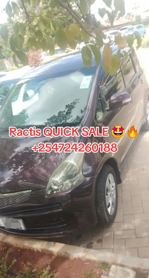 Toyota RACTIS QUICKEST SALE You Pay 30% Deposit Trade in OK Hire purchase installments