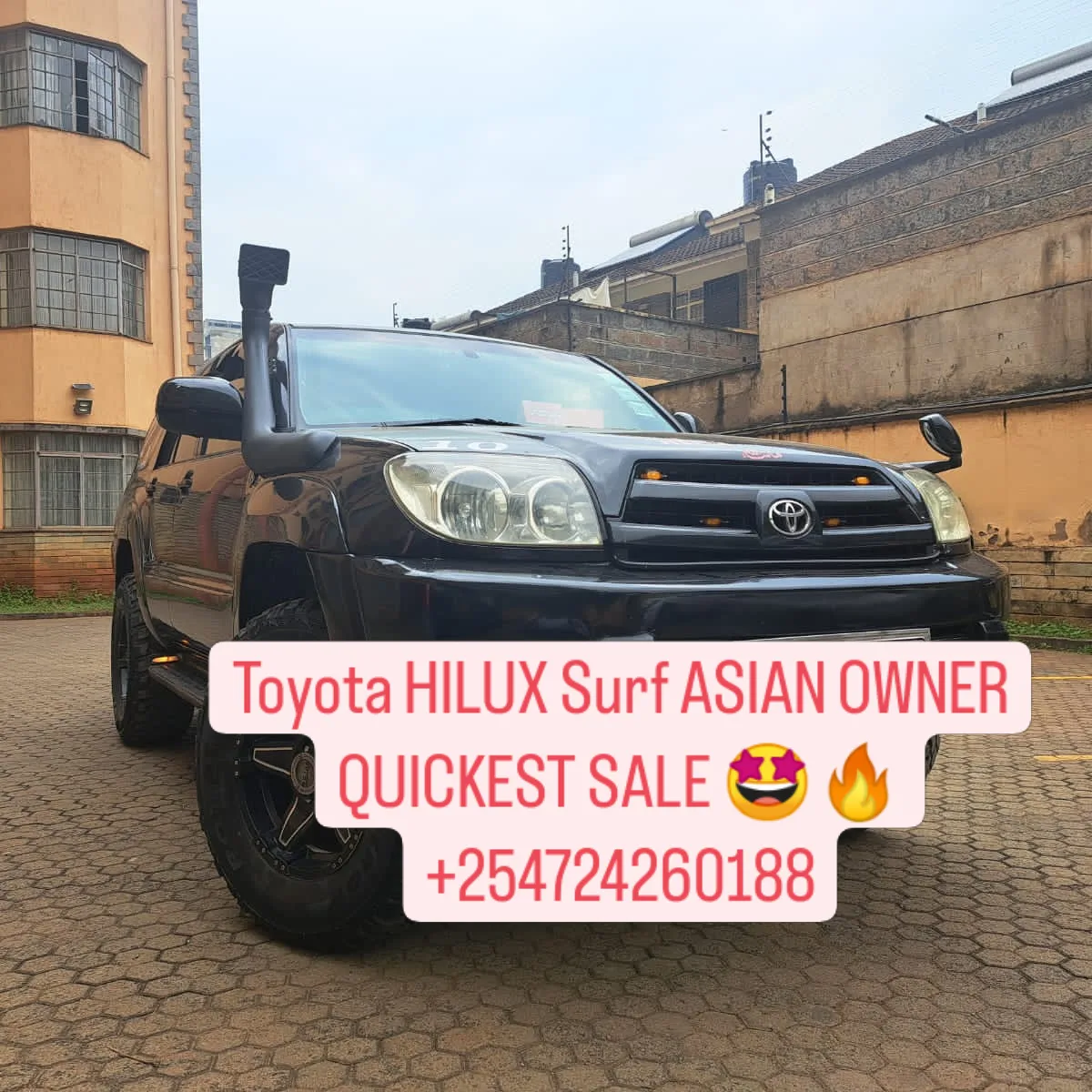 Toyota Hilux Surf Asian Owner Sunroof You Pay 40% Deposit 60% Installments trade in OK EXCLUSIVE