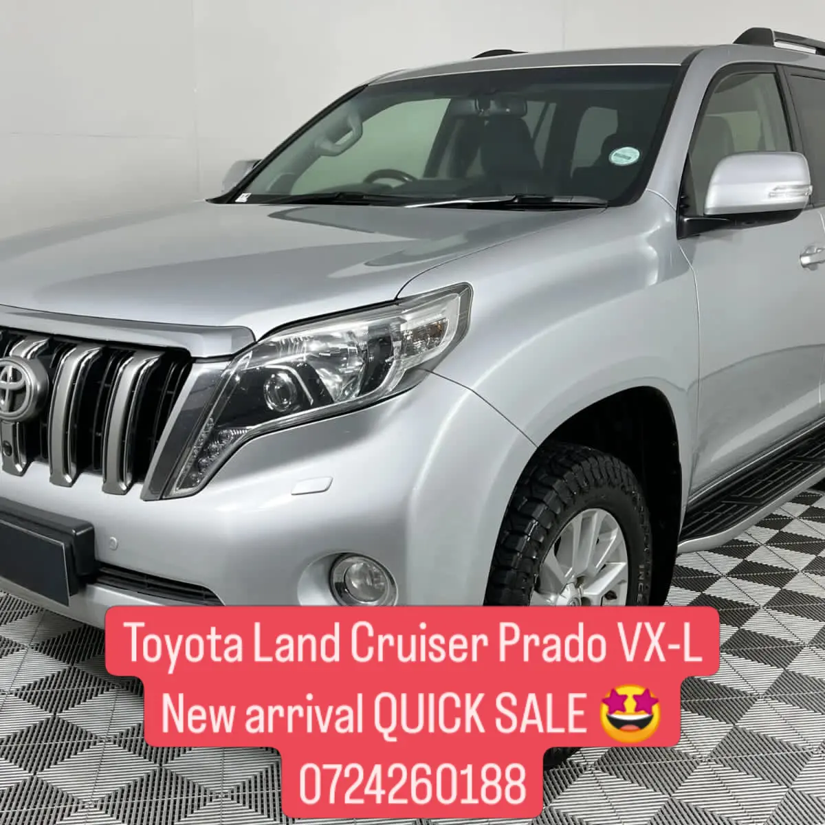 Toyota Prado VX-L New arrival Fully Loaded You Pay 40% Deposit Trade in OK New  hire purchase