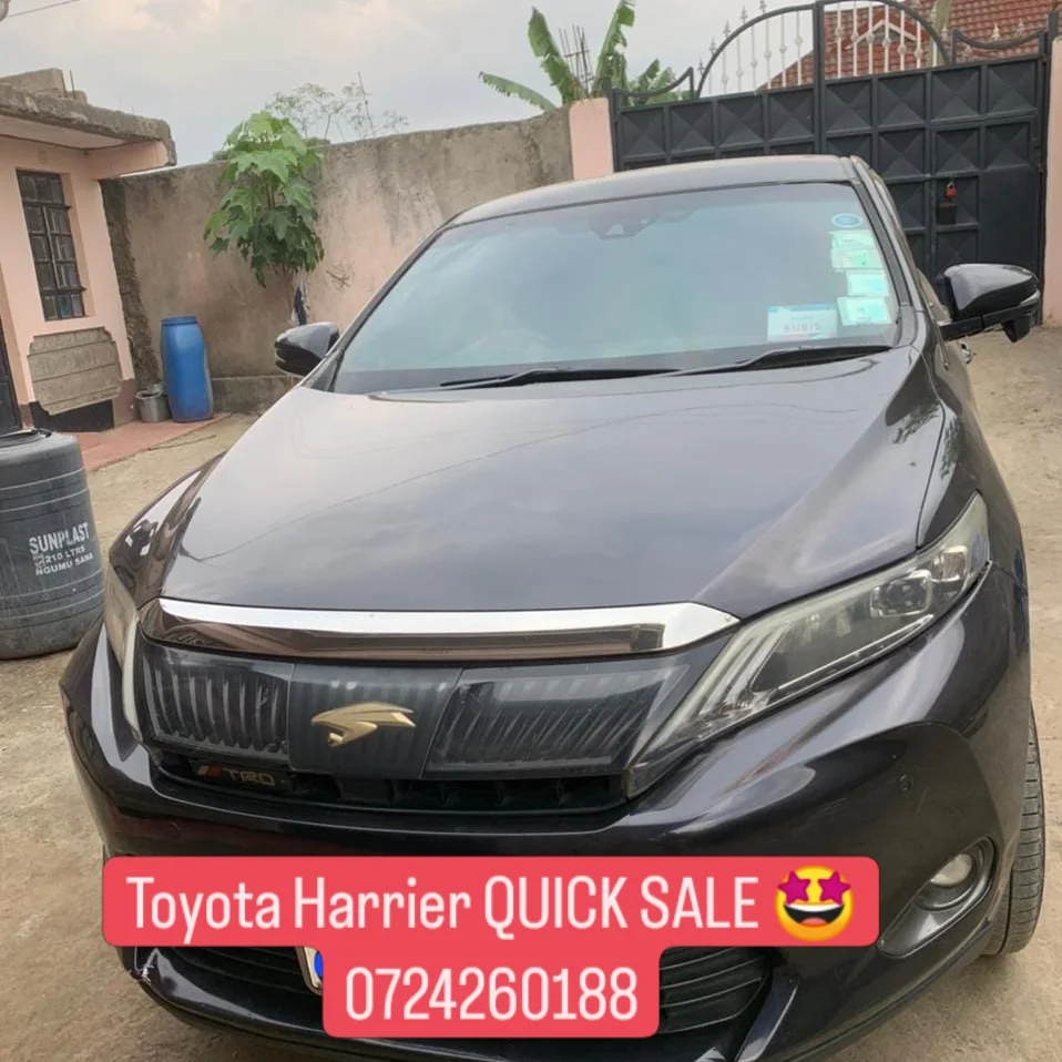 Toyota Harrier NEW SHAPE QUICK SALE 2.155M You Pay 30% Deposit Trade in OK EXCLUSIVE hire purchase installments