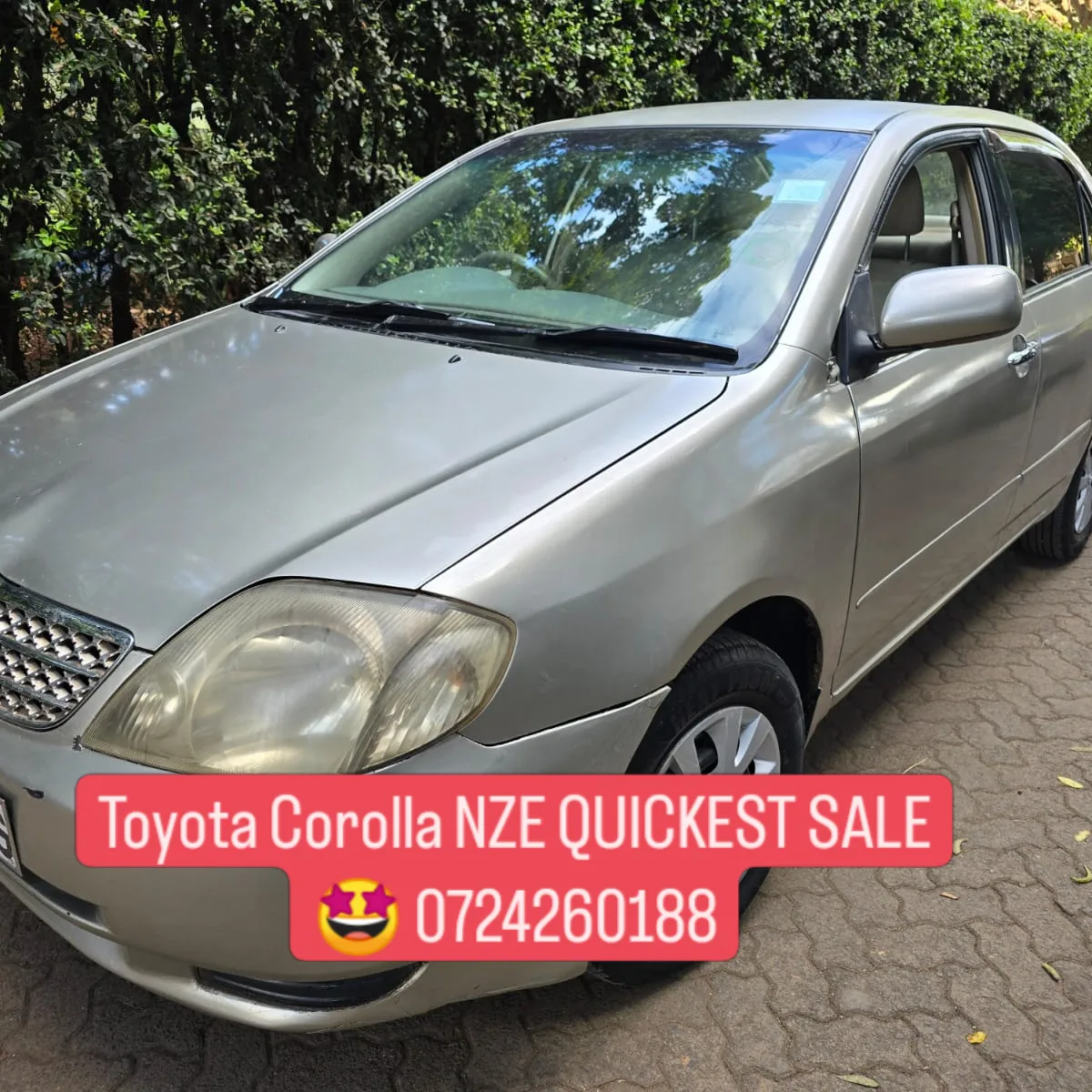 Toyota Corolla NZE QUICK SALE You Pay 30% Deposit Trade in OK EXCLUSIVE