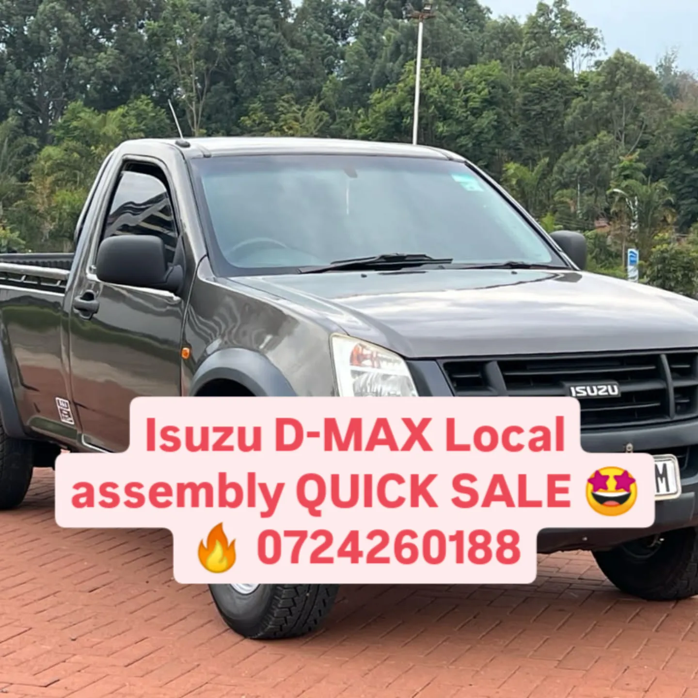 ISUZU D-MAX Local assembly PICK-UP single cab QUICK SALE You Pay 30% Deposit Trade in OK Hire purchase installments New