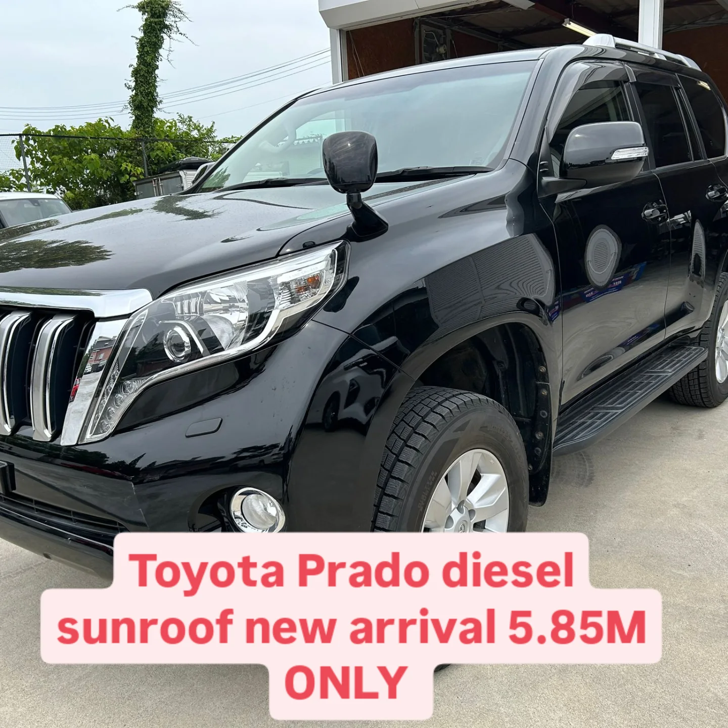 Toyota Land-Cruiser PRADO DIESEL new arrival 🔥  Quick SALE TRADE IN OK EXCLUSIVE! Hire purchase installments