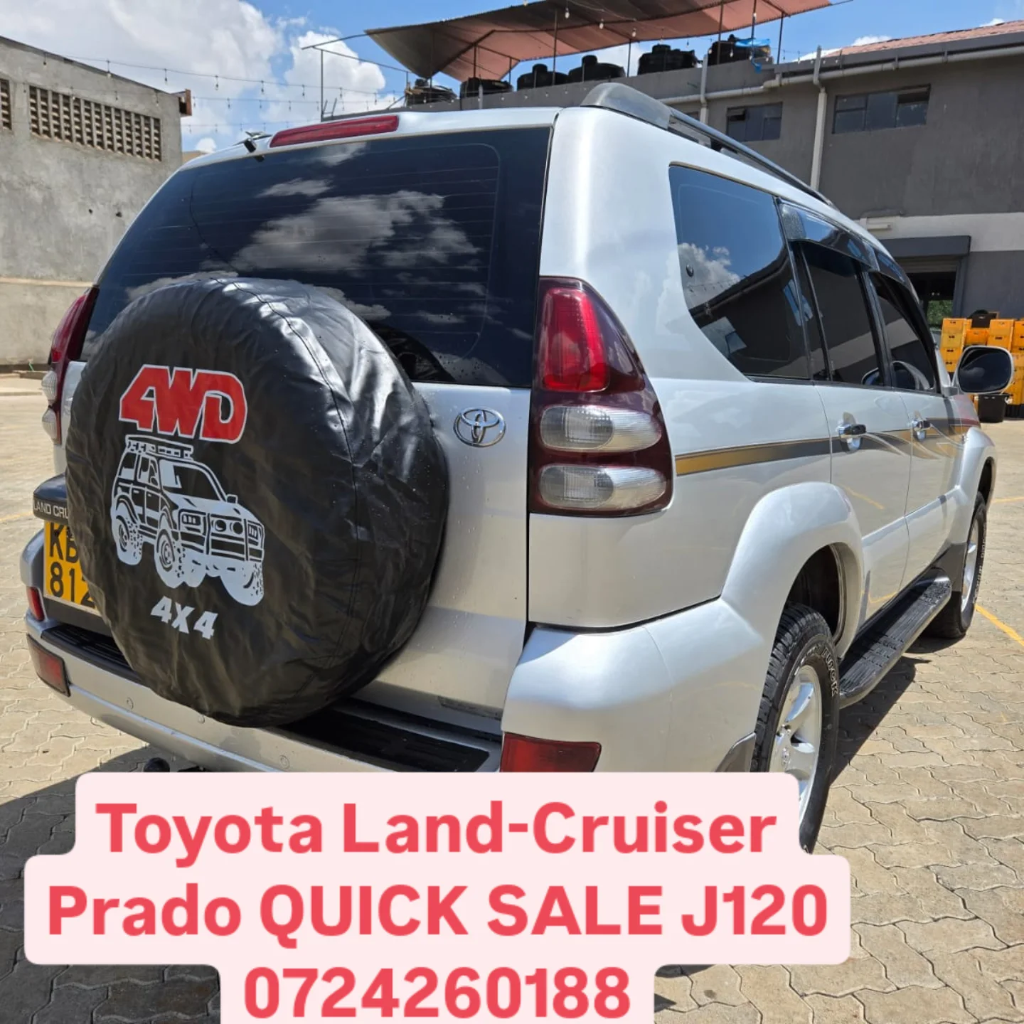 TOYOTA LAND-CRUISER PRADO J-120 QUICK SALE You Pay 30% Deposit UpTo 70% financing/finance NO CRB STATUS CHECK Trade in OK Hire purchase installments new