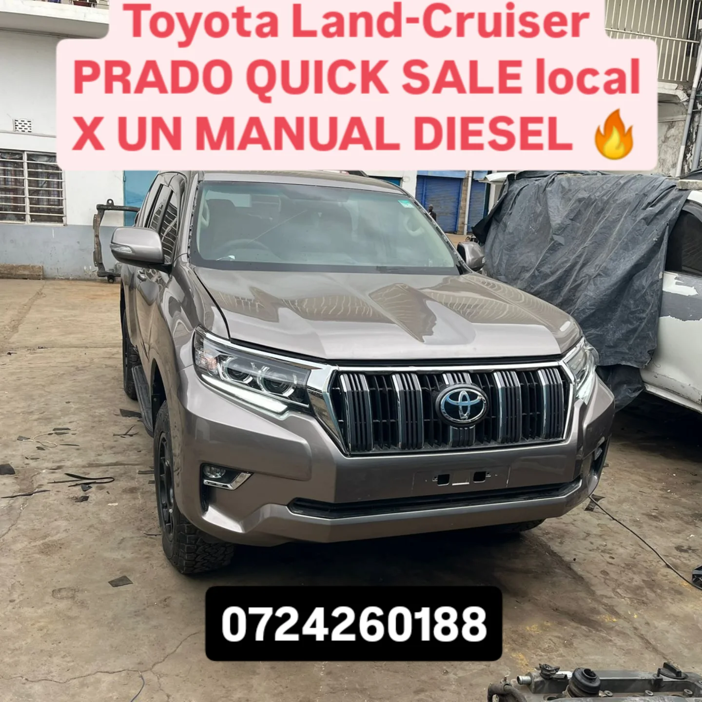 TOYOTA LAND-CRUISER Prado X UN Manual Diesel j-150 QUICK SALE You Pay 30% Deposit Hire purchase installments UpTo 70% financing/finance NO CRB STATUS CHECK Trade in OK EXCLUSIVE