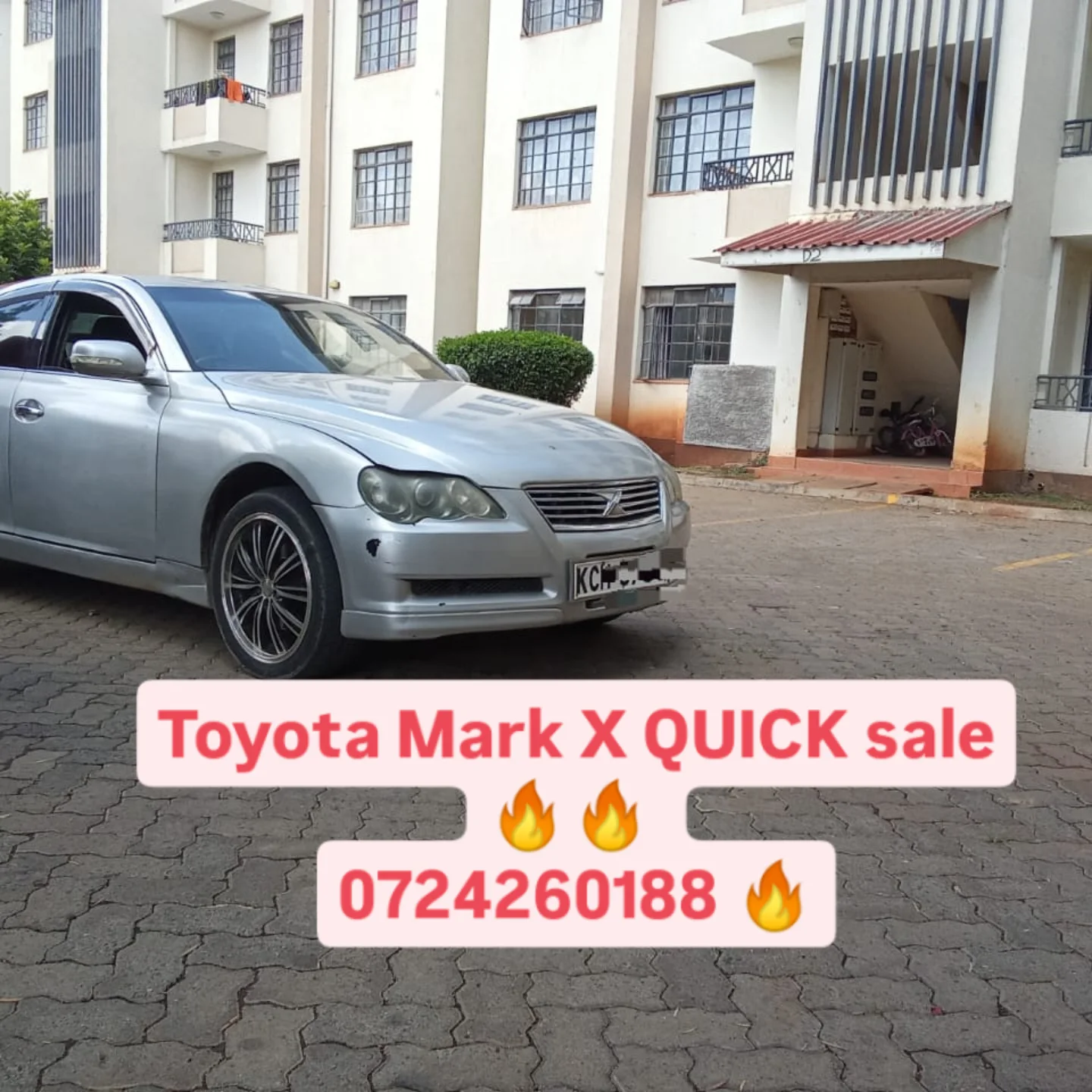 Toyota Mark x KCH 630K QUICK SALE You Pay 30% Deposit Hire purchase installments UpTo 70% financing/finance NO CRB STATUS CHECK Trade in OK New