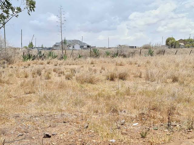 Plots 50×100 land for sale in a fast growing katani road  syokimau area at an affordable price, tittle ready for exchange and transfer
