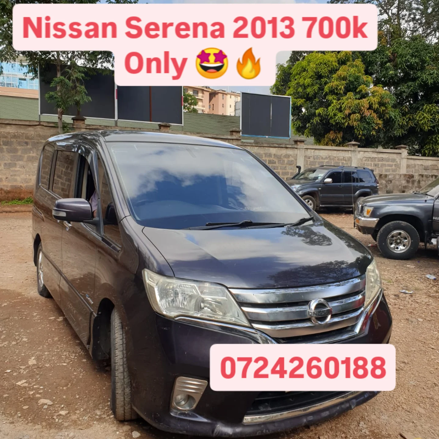 2013 Nissan Serena van 700K Only 🤩 QUICK SALE QUICK SALE You Pay 30% Deposit Hire purchase installments UpTo 70% financing/finance NO CRB STATUS CHECK Trade in OK