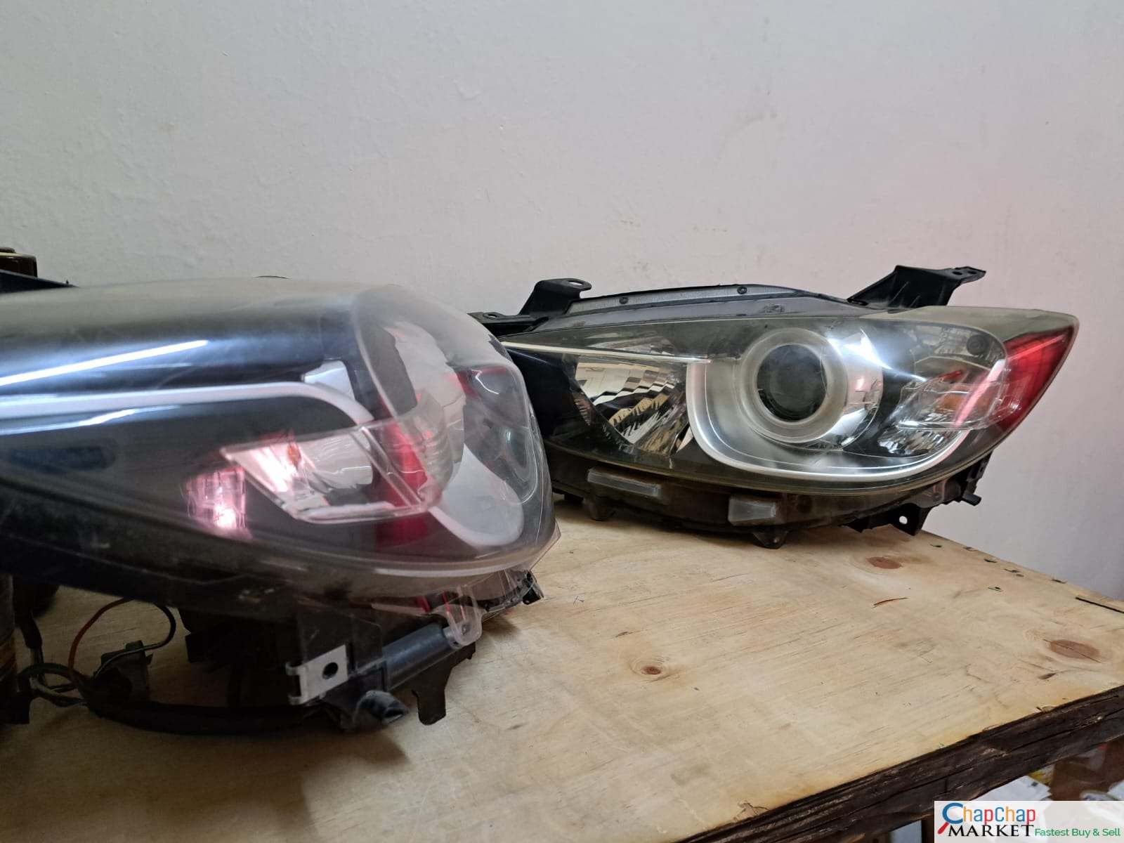Spare parts Full set of headlights taillights and front grill for Mazda CX-5. Ex Japan