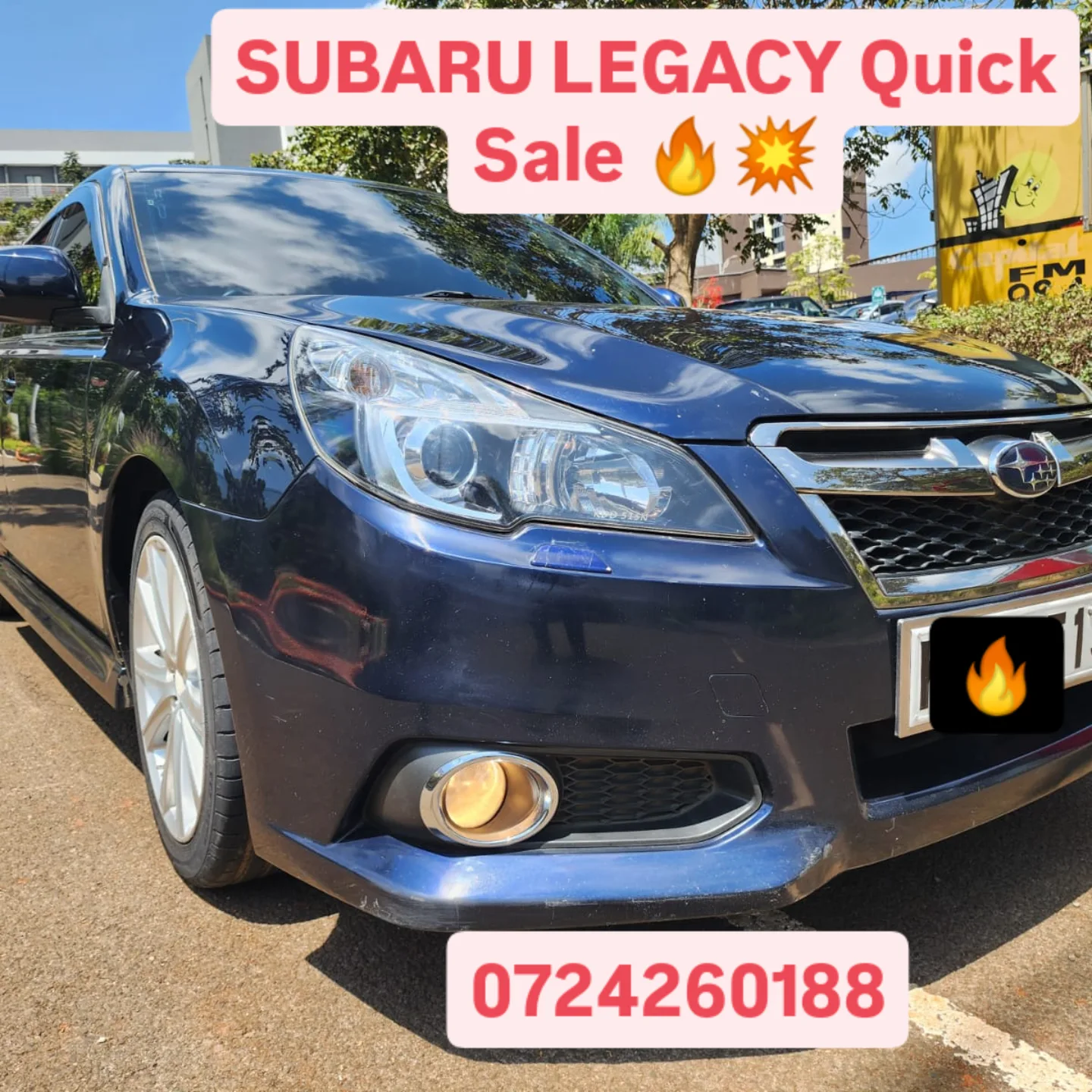 SUBARU LEGACY with SUNROOF QUICK SALE You Pay 30% Deposit Hire purchase installments UpTo 70% financing/finance NO CRB STATUS CHECK Trade in OK