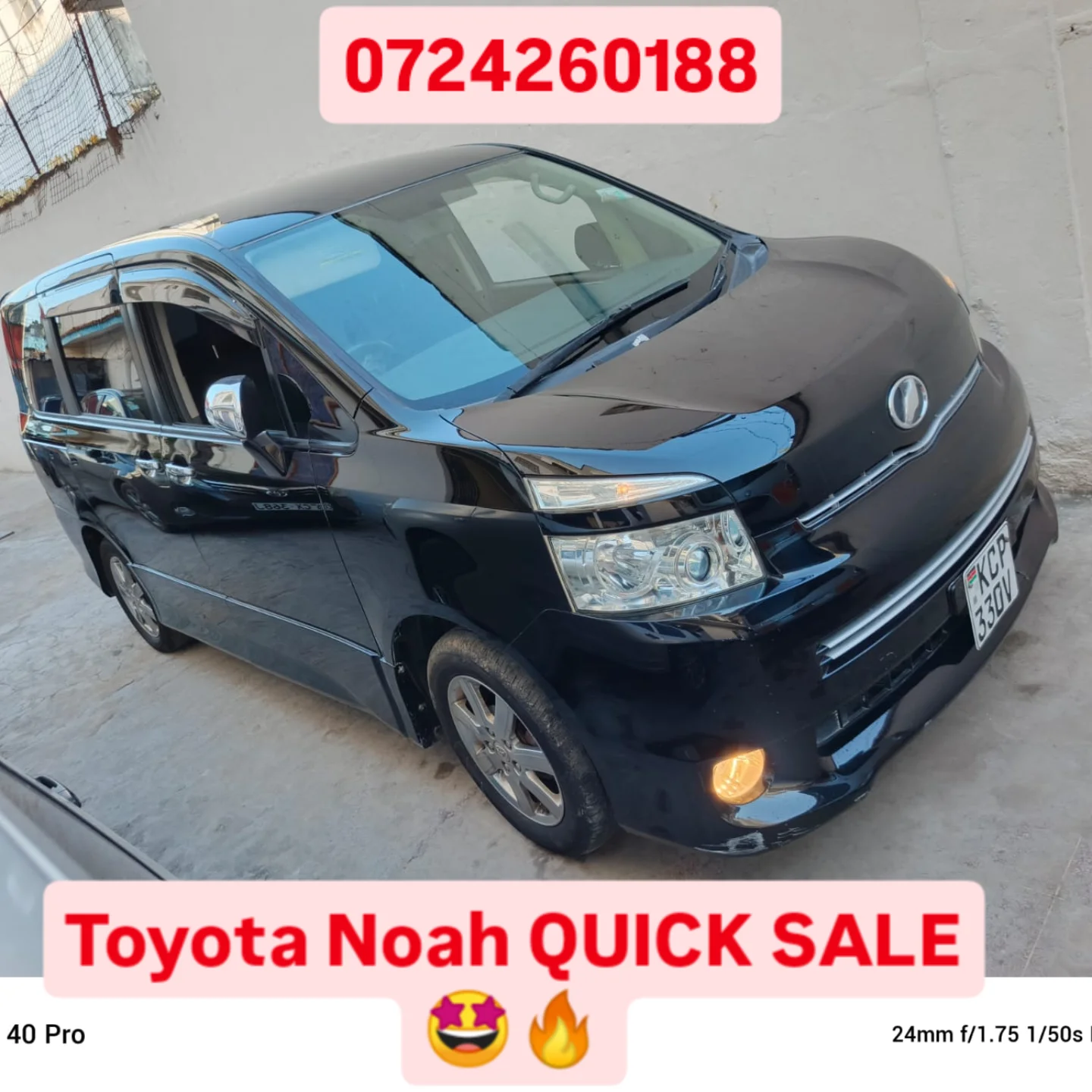 Toyota NOAH New shape QUICK SALE You Pay 30% Deposit Hire purchase installments UpTo 70% financing/finance NO CRB STATUS CHECK Trade in OK 🔥