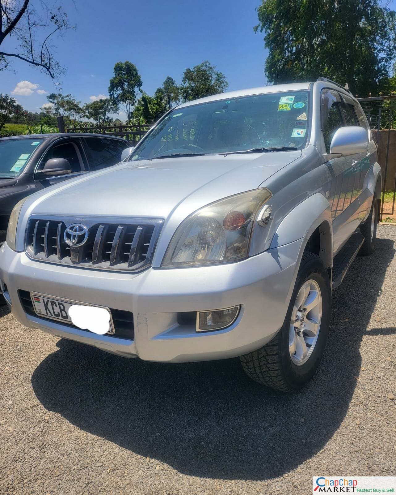 TOYOTA LAND-CRUISER Prado j120 KCB 1.7M Nego 😲 🤯 QUICK SALE You Pay 30% Deposit Hire purchase installments HP UpTo 70% financing/finance NO CRB STATUS CHECK Trade in OK