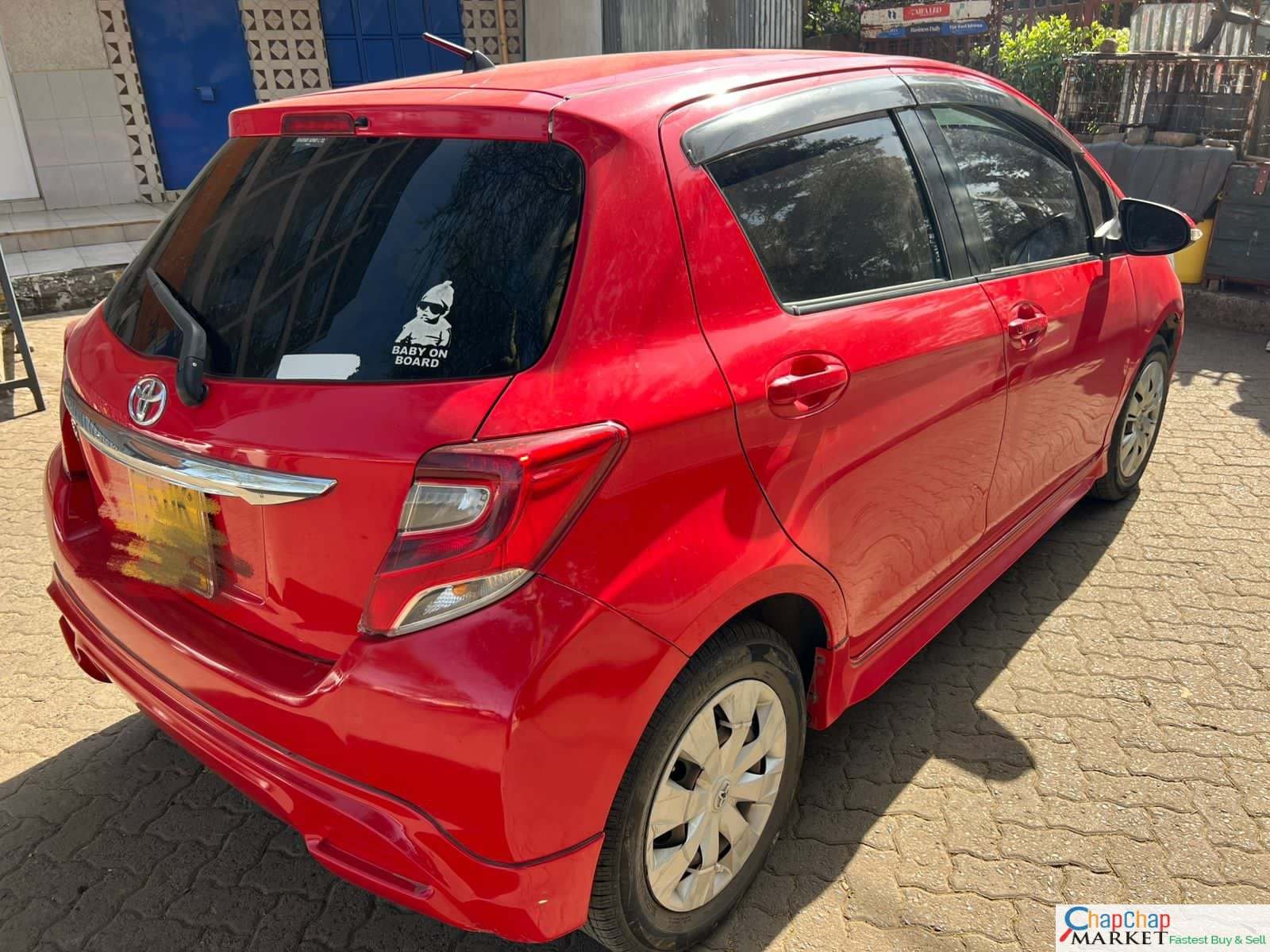 Toyota Vitz New shape 1300cc QUICK SALE You Pay 30% Deposit Hire purchase installments HP UpTo 70% financing/finance NO CRB STATUS CHECK Trade in OK wine red
