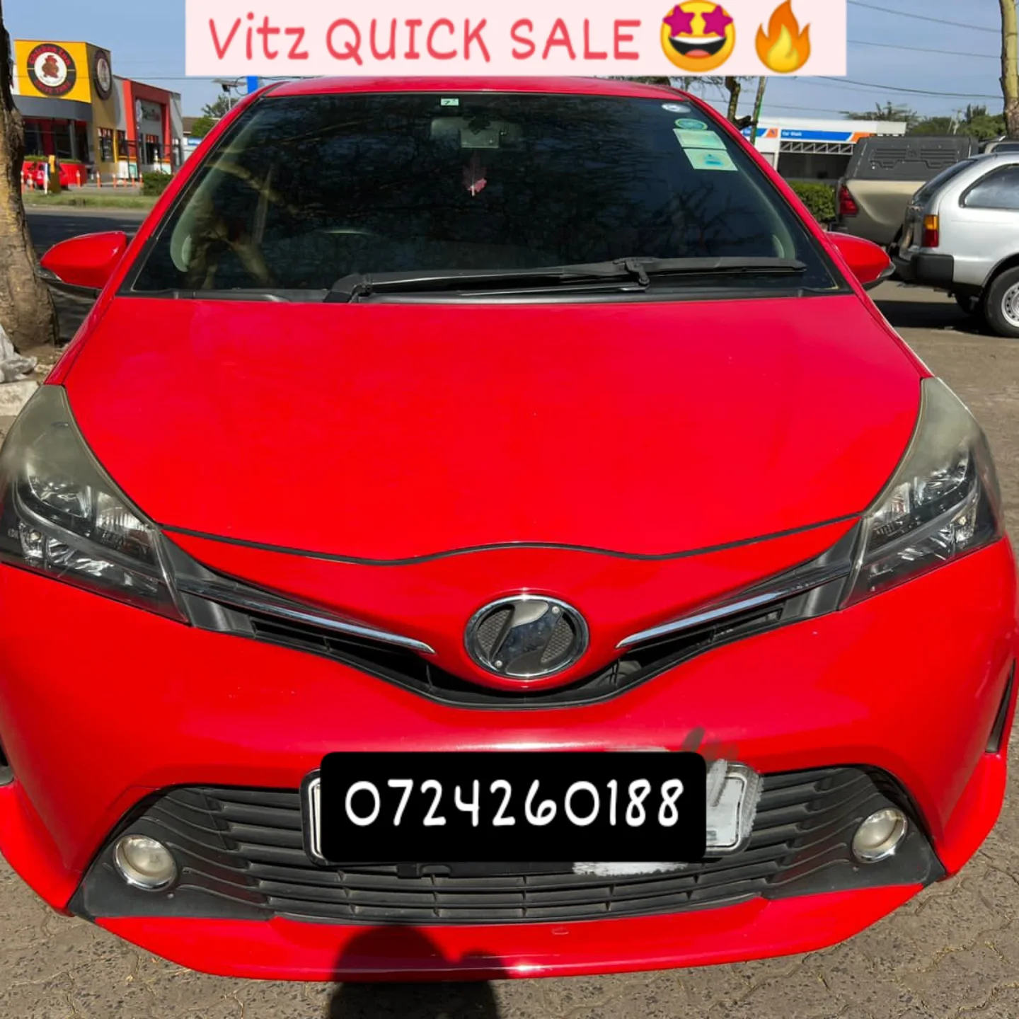 Toyota Vitz New shape 1300cc QUICK SALE You Pay 30% Deposit Hire purchase installments HP UpTo 70% financing/finance NO CRB STATUS CHECK Trade in OK wine red