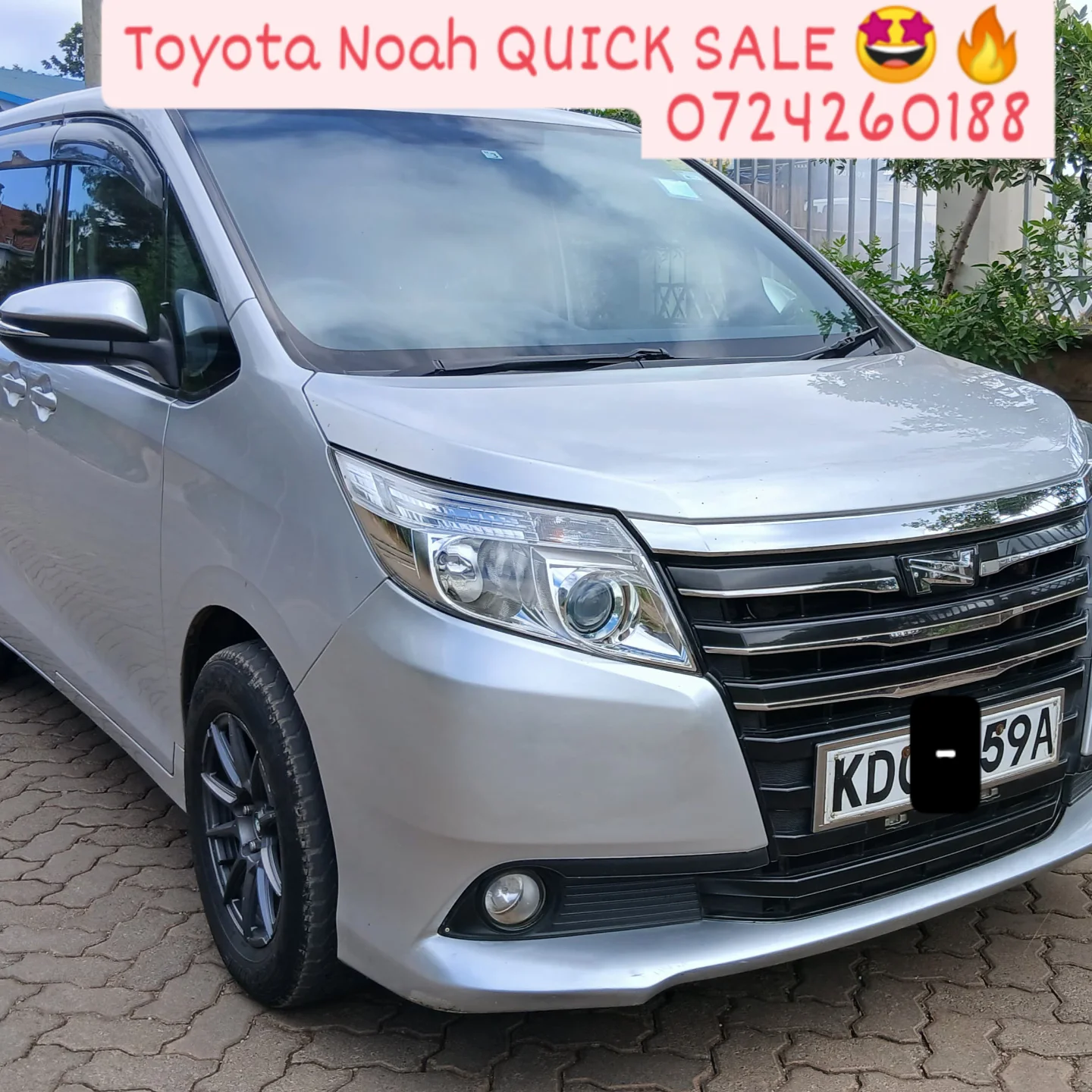 Car/motor vehicle Cars For Sale in Kenya-Toyota NOAH New shape QUICK SALE You Pay 30% Deposit Hire purchase installments HP UpTo 70% financing/finance NO CRB STATUS CHECK Trade in OK 🔥 5