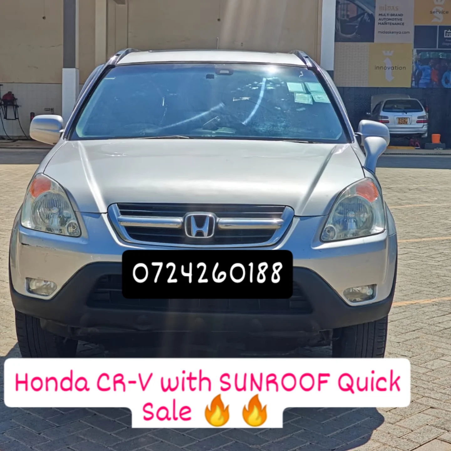 Car/motor vehicle Cars For Sale in Kenya-Honda CR-V with SUNROOF QUICK SALE You Pay 30% Deposit Hire purchase installments HP UpTo 70% financing/finance NO CRB STATUS CHECK Trade in OK 9