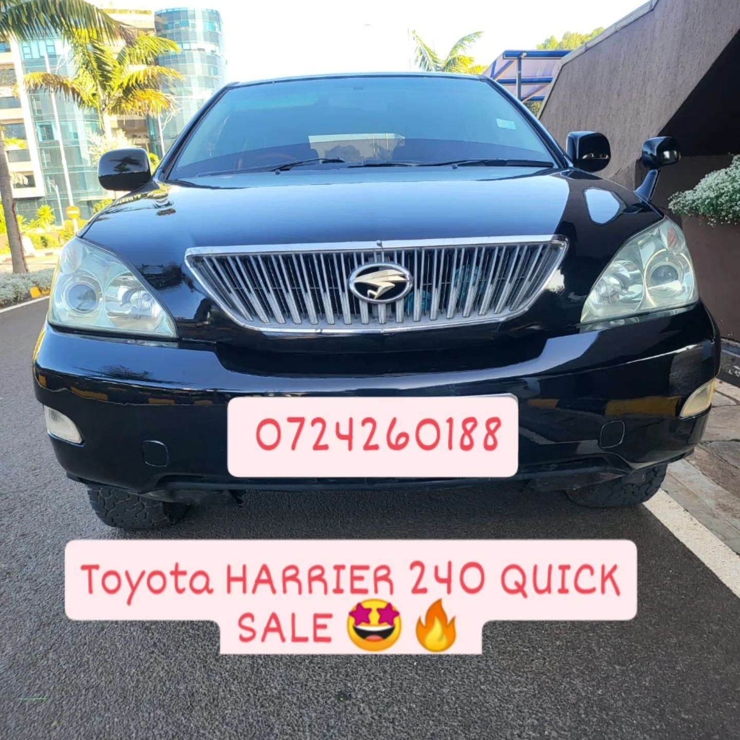 Toyota Harrier lady owner QUICK SALE You Pay 30% Deposit Hire purchase installments HP UpTo 70% financing/finance NO CRB STATUS CHECK Trade in OK 240 2.4 g