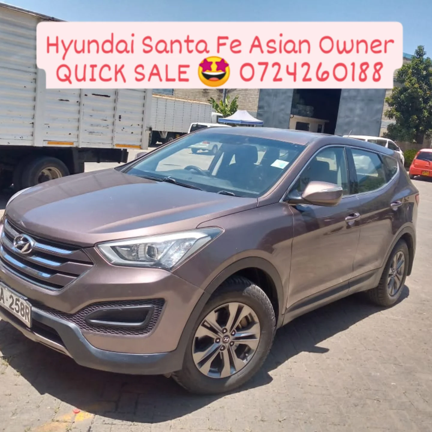 Cars For Sale in Kenya Car/motor vehicle-Hyundai Santa-Fe Asian Owner 7 seater QUICK SALE You Pay 30% Deposit Hire purchase installments HP UpTo 70% financing/finance NO CRB STATUS CHECK Trade in OK