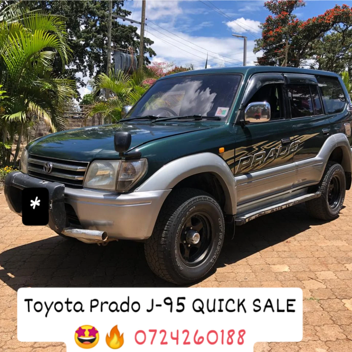 Toyota Land-Cruiser Prado J-95 Fully Loaded QUICK SALE You Pay 30% Deposit Hire purchase installments HP UpTo 70% financing/finance NO CRB STATUS CHECK Trade in OK