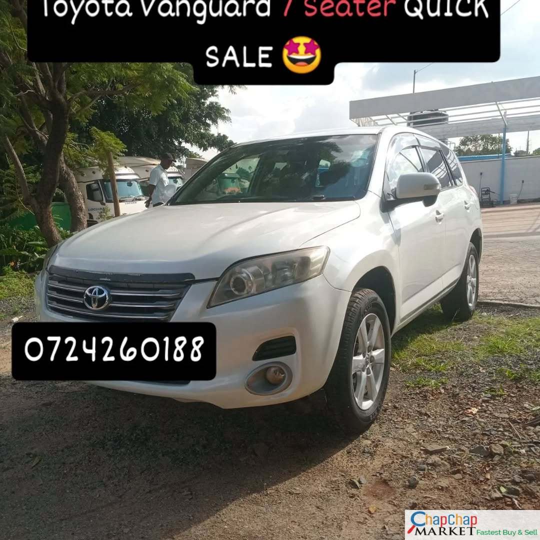 Toyota vanguard  7 Seater QUICK SALE You Pay 30% Deposit Hire purchase installments HP UpTo 70% financing/finance NO CRB STATUS CHECK Trade in OK