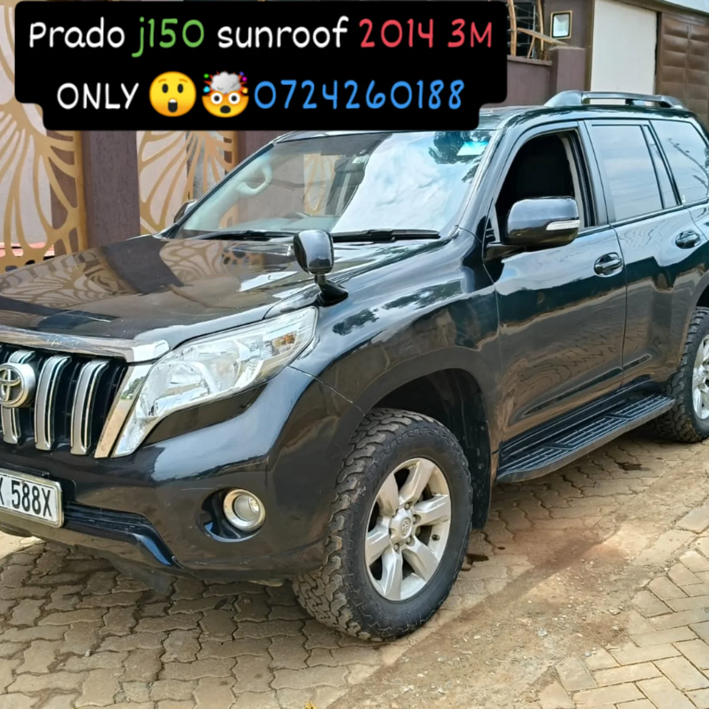 Toyota LAND-CRUISER PRADO SUNROOF 3M ONLY 😲 Year 2014 j-150 fully loaded deal on offer QUICKEST SALE You Pay 30% Deposit Hire purchase installments HP UpTo 70% financing/finance NO CRB STATUS CHECK Trade in OK