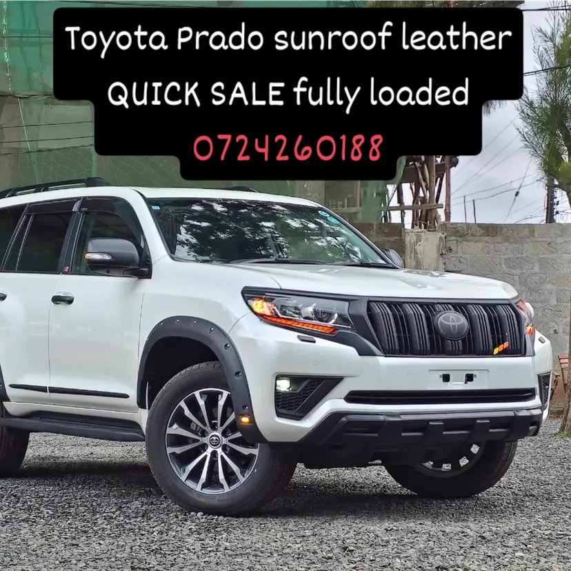 Toyota Prado New shape New Arrival sunroof leather j150 fully loaded QUICK SALE Deal on offer You Pay 30% Deposit Hire purchase installments HP UpTo 70% financing/finance NO CRB STATUS CHECK Trade in OK