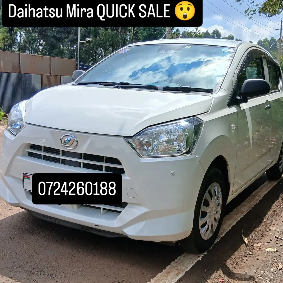Daihatsu Mira New arrival new shape 😲 lipa pole pole DEAL on offer QUICK SALE You Pay 30% Deposit Hire purchase installments HP UpTo 70% financing/finance NO CRB STATUS CHECK Trade in OK