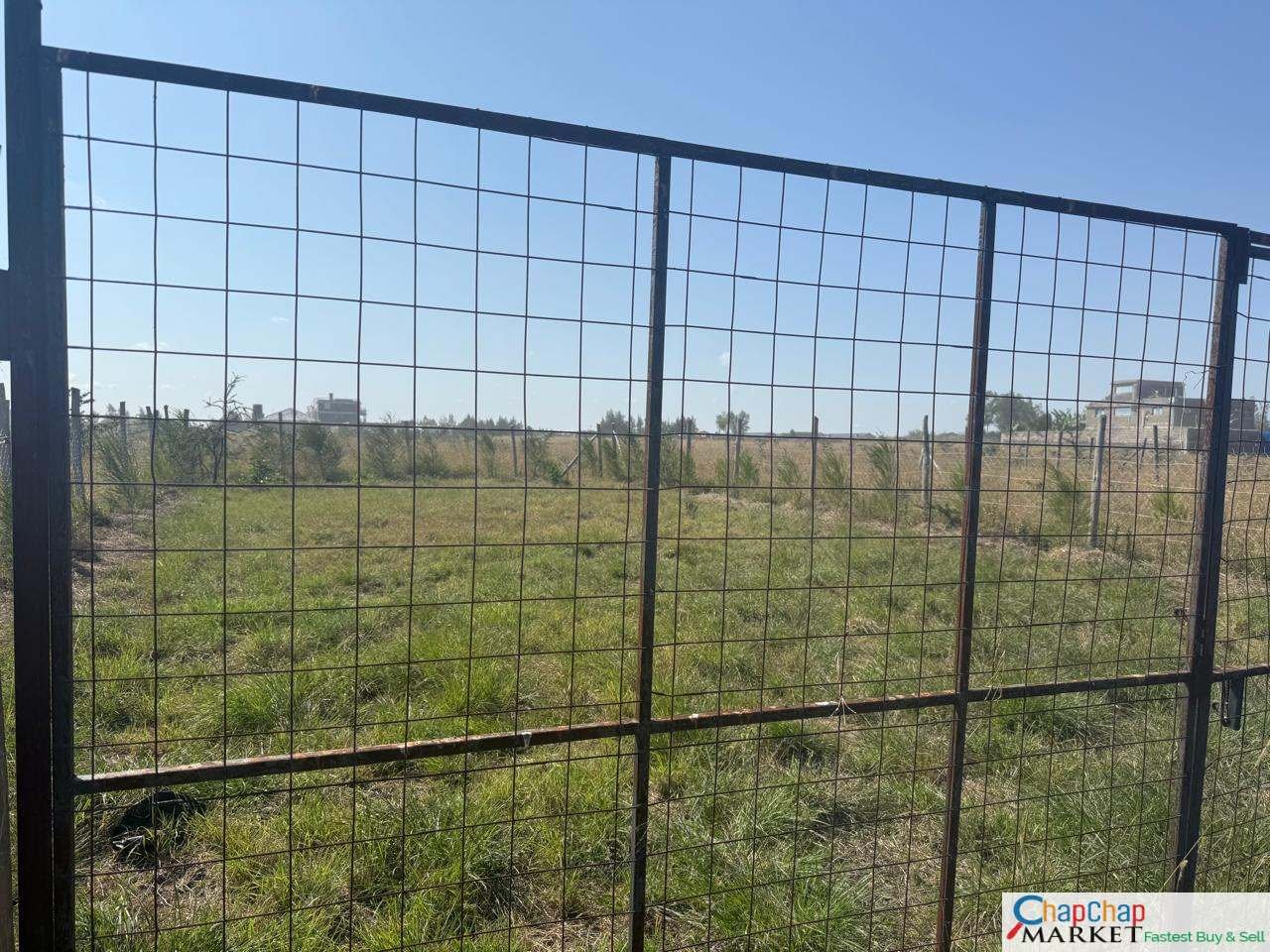 Fenced 50 by 100 1/8 Acre Plot for sale in Kantafu off Kangundo road  READY TITLE DEED