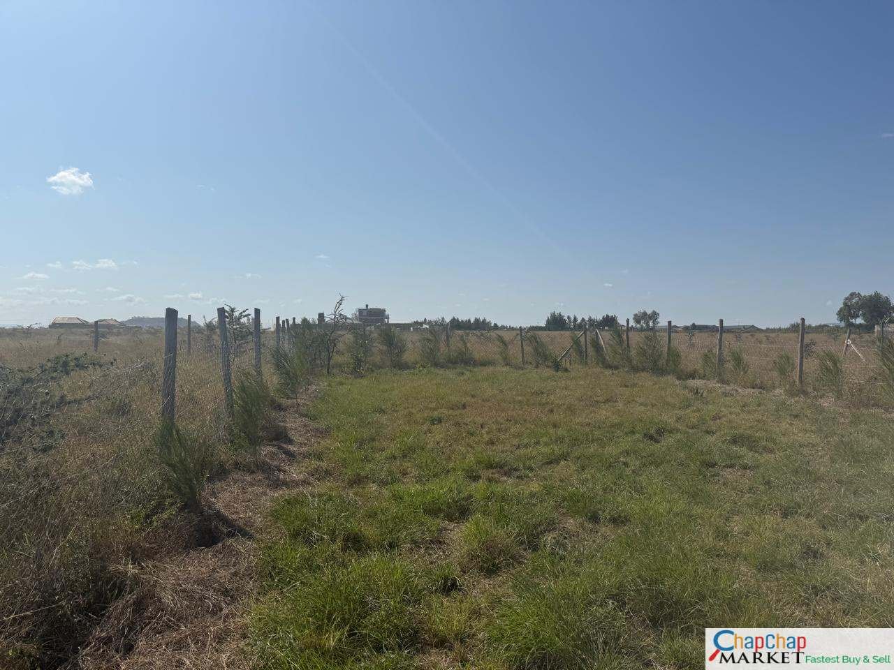 Fenced 50 by 100 1/8 Acre Plot for sale in Kantafu off Kangundo road  READY TITLE DEED