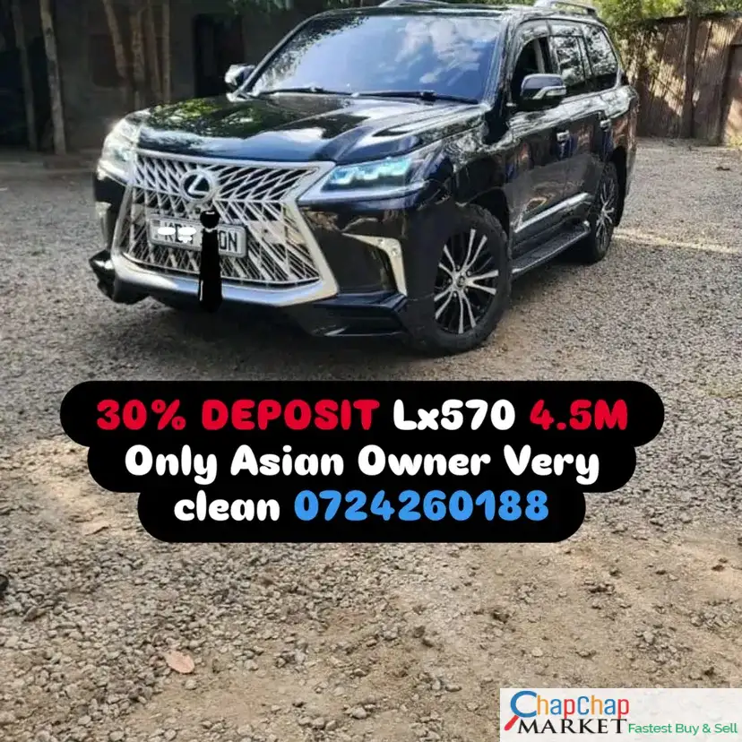 Lexus Lx 570 4.5M Only 😲 QUICK SALE. Cars from 150K, 30% Deposit lipa pole pole. Hire purchase installments HP Car IMPORT 0% DEPOSIT. UpTo 70% financing/finance NO CRB STATUS CHECK Trade in OK