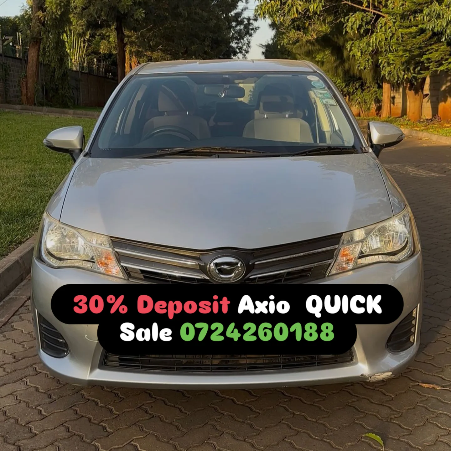 Toyota Corolla AXIO 260 QUICK SALE. Cars from 150K, 30% Deposit lipa pole pole. Hire purchase installments HP Car IMPORT 0% DEPOSIT. UpTo 70% financing/finance NO CRB STATUS CHECK Trade in OK